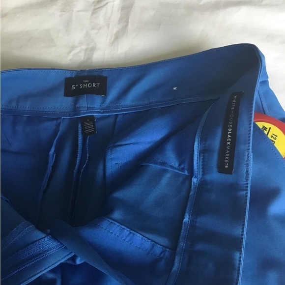 WHITE HOUSE BLACK MARKET 5” WOMEN’S FLAT FRONT CHINO SHORT size 2 - Picture 12 of 13